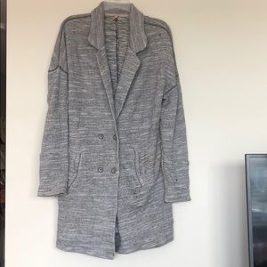 Grey sweater like jacket